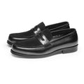 Men's Genuine Leather Slip-On Loafers | Business Formal & Casual Dress Shoes