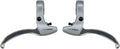 Tektro CL332RS 3-Finger Alloy Linear Pull Brake Lever Set Silver