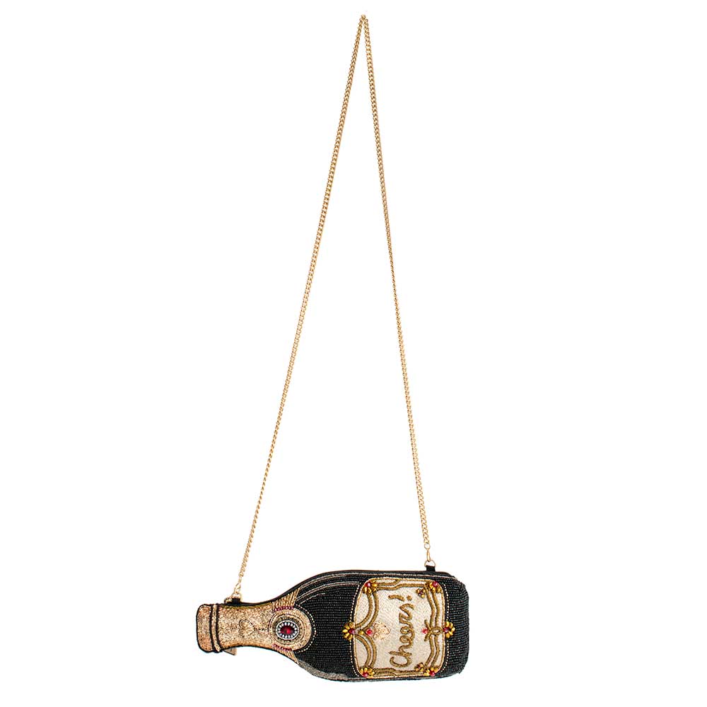 Mary Frances Vintage Wine Handbag