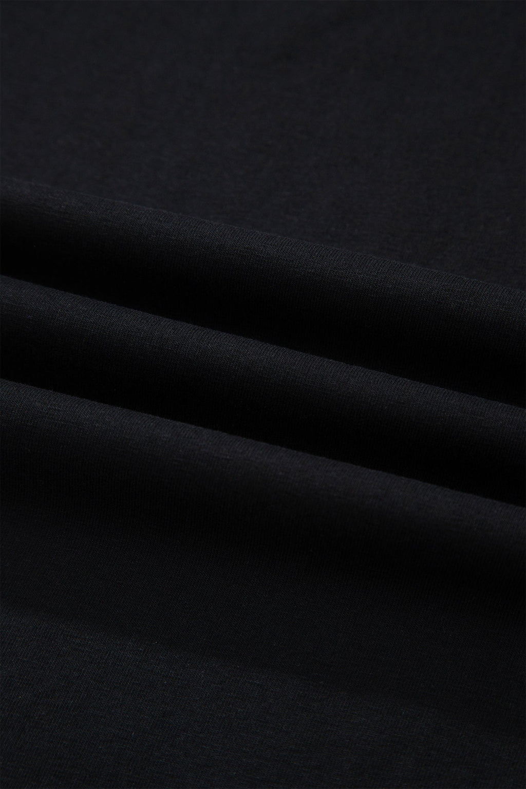 Black Varsity Striped Short Sleeve Crew Neck T Shirt