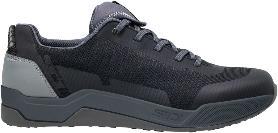 SIDI Motus GTX Flat Shoes - Black/Gray Size 47 Millennium Fit