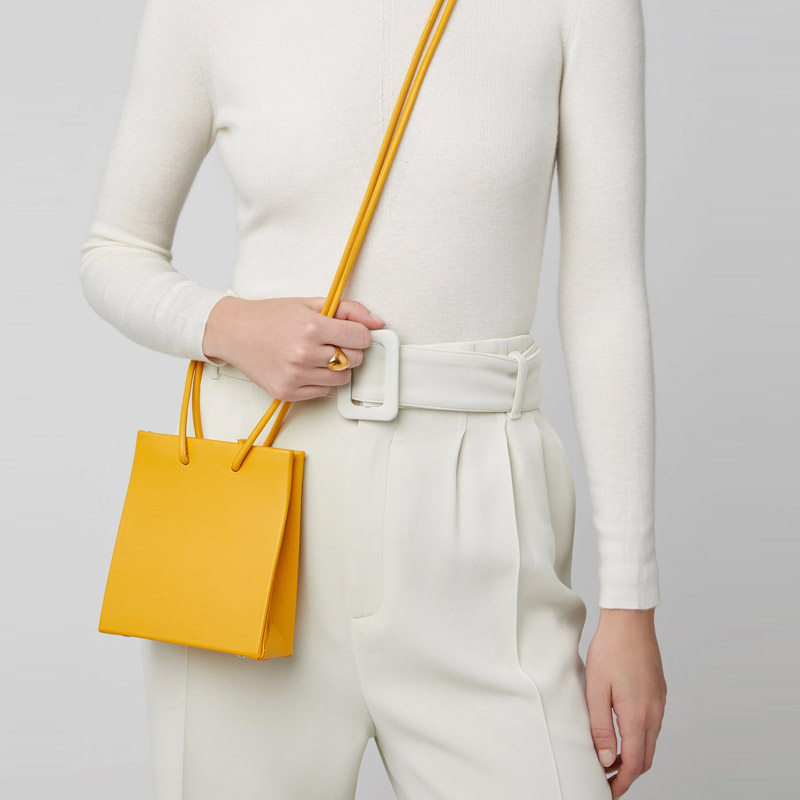 Mini Crossbody Bag for Women – Minimalist PU Leather Shoulder Bag