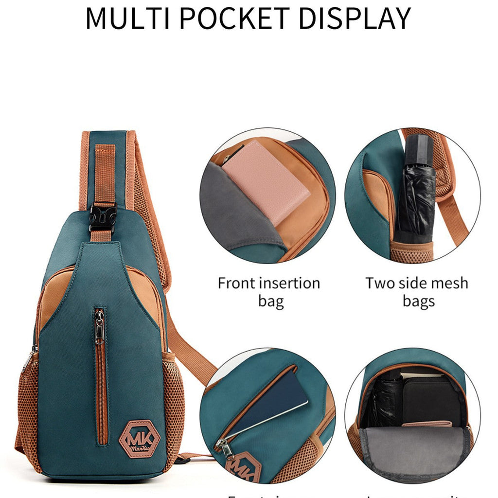 Korean-style Wear-Resistant Crossbody Chest Pack Bag