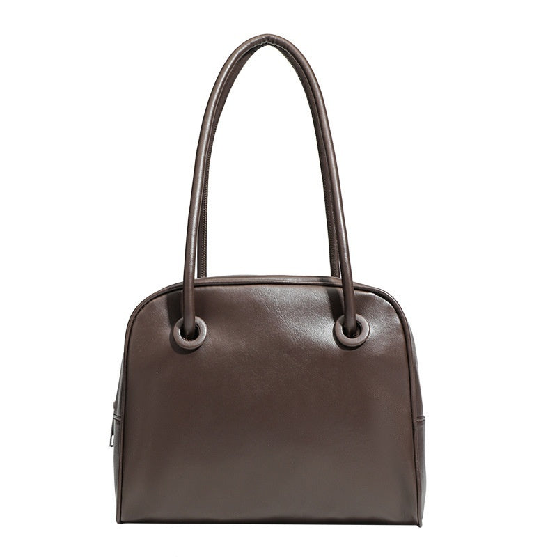 Women's PU Leather Crossbody Handbag - Versatile Chic Underarm Bag