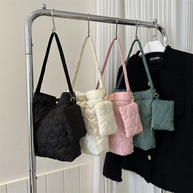 Women's High-Capacity Tote Crossbody Bag - Versatile Everyday Shoulder Bag with Phone Pocket