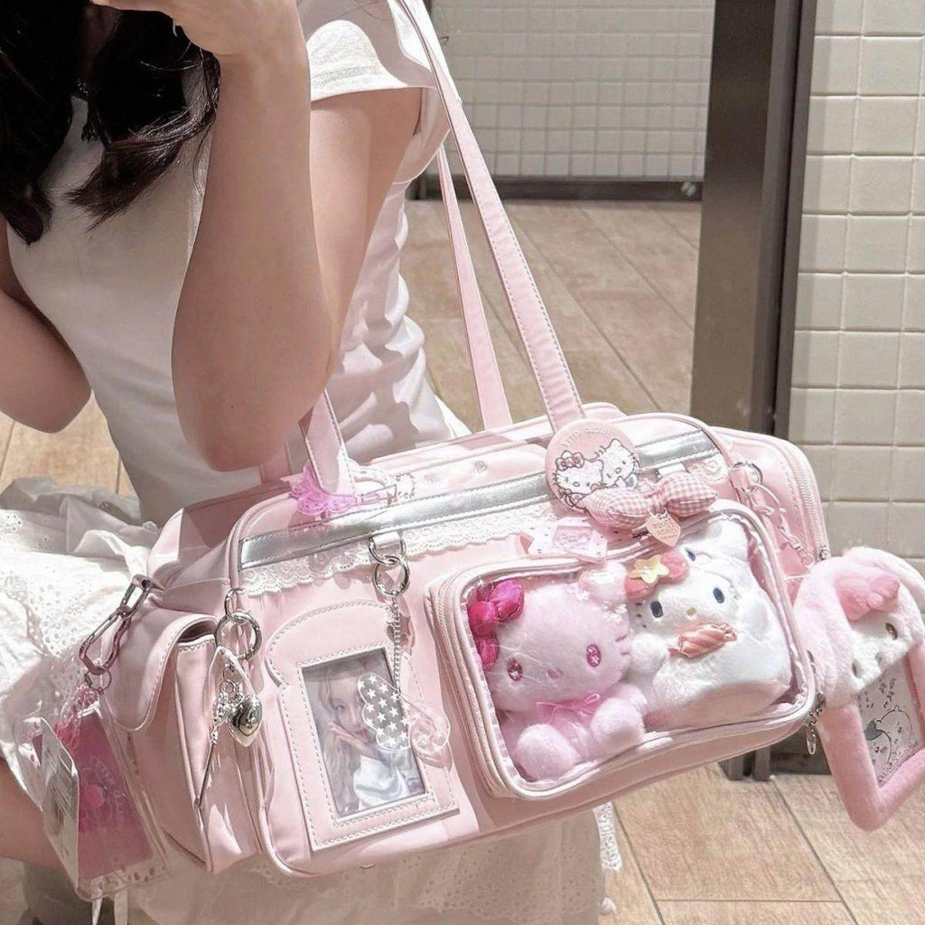 Women's PU Leather Cartoon Crossbody Shoulder Bag – Adjustable Strap | Sarah Express