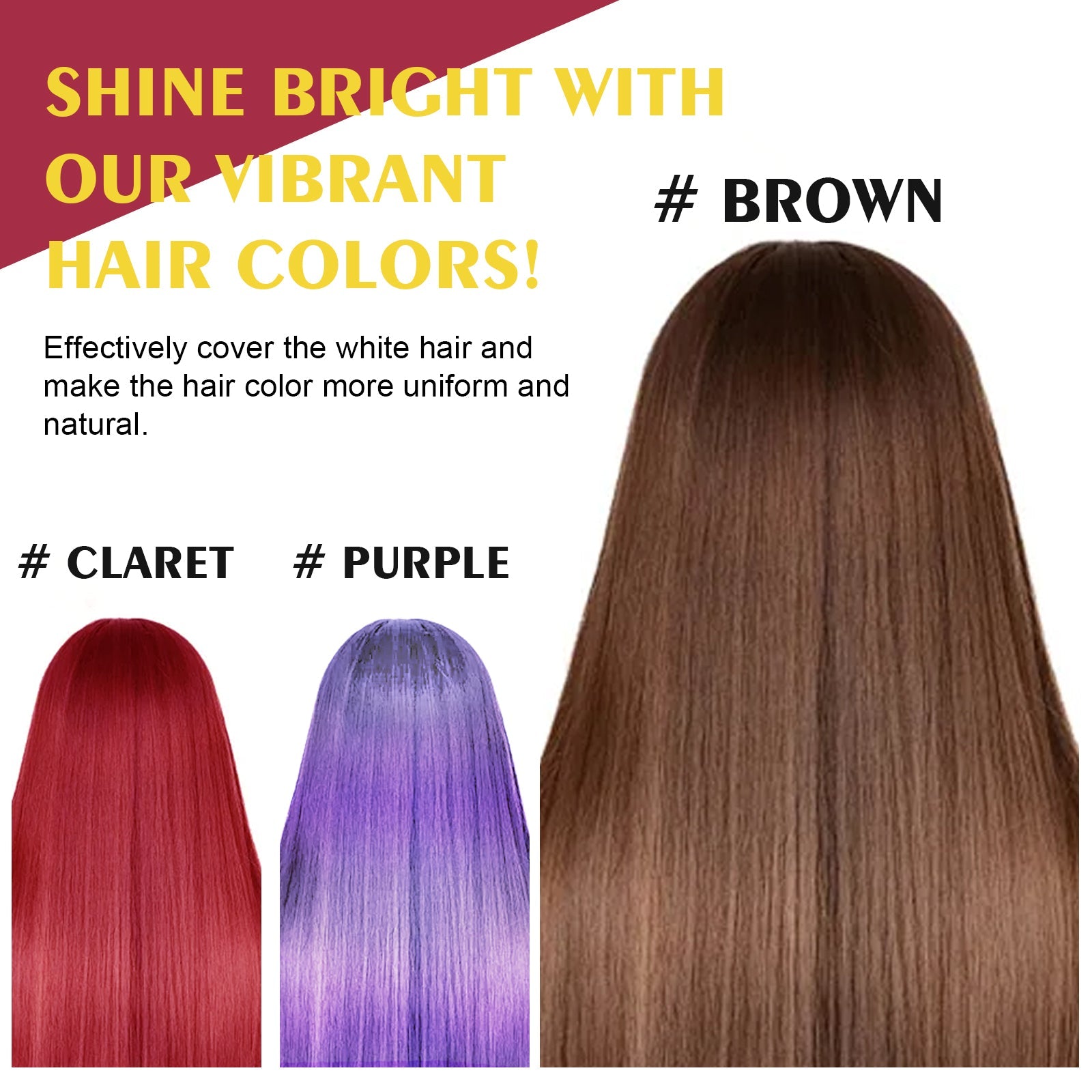 Black Hair Dye Shampoo Silver Gray