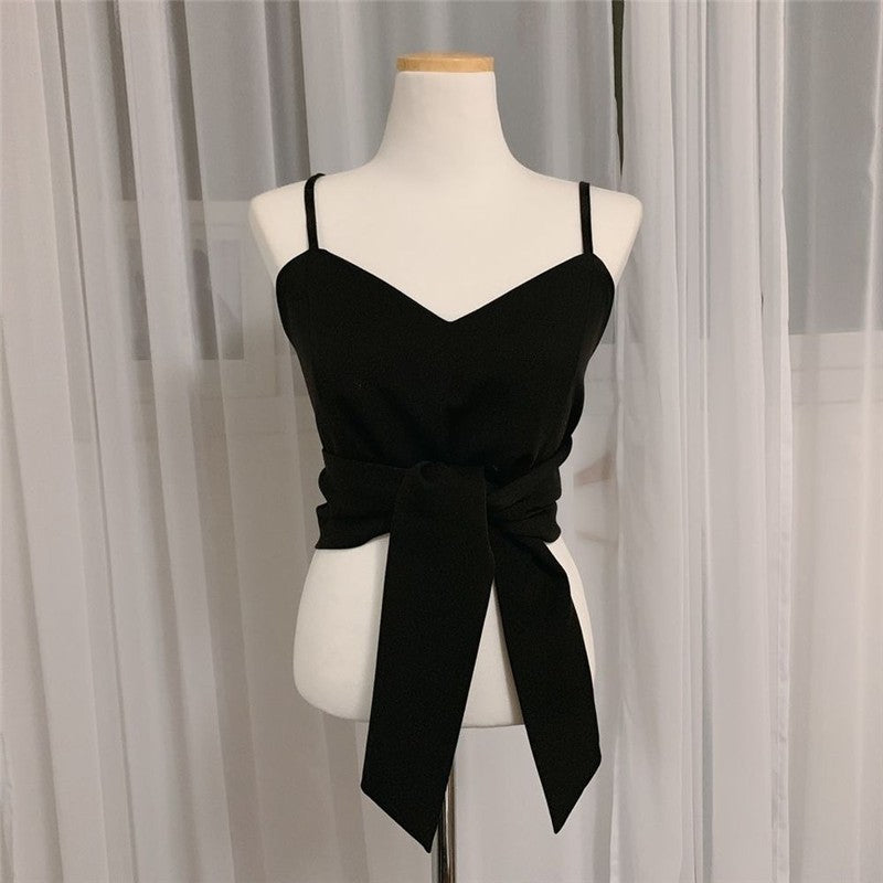 Strapless Dress Set with Waist Detail