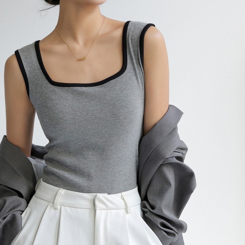 Cozy Knit V-Neck Camisole