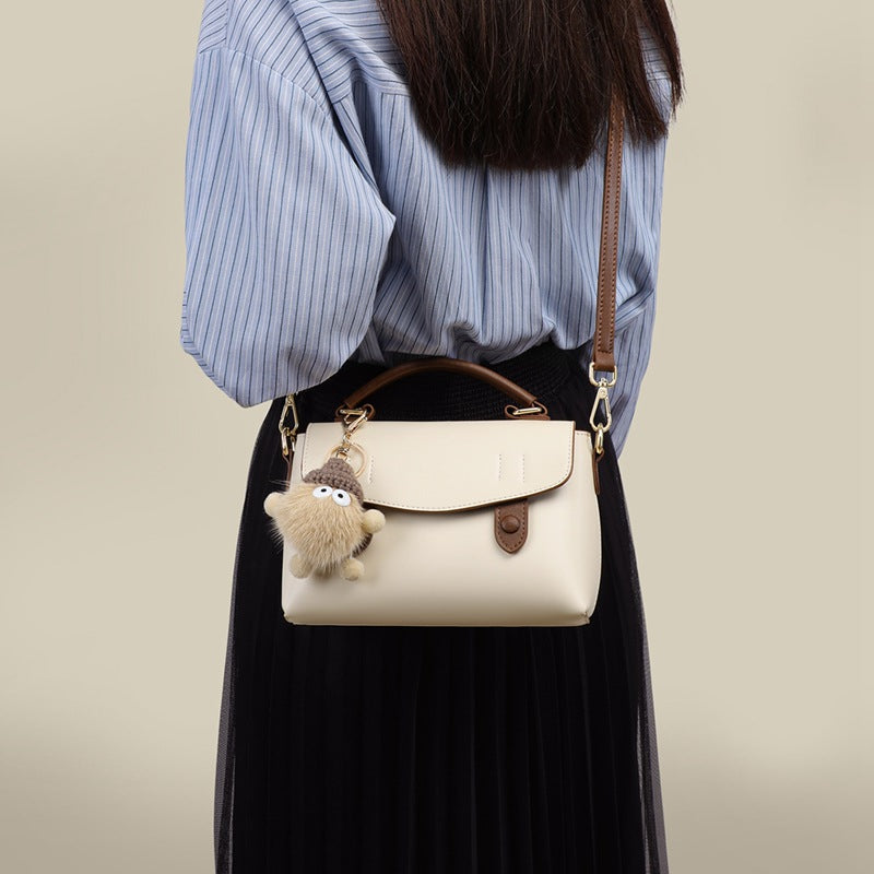 Women's Versatile Shoulder Bag & Tote — Split Leather Envelope Handbag