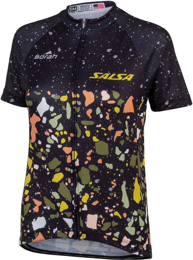 Salsa Women's Terrazzo Jersey - X-Large Black