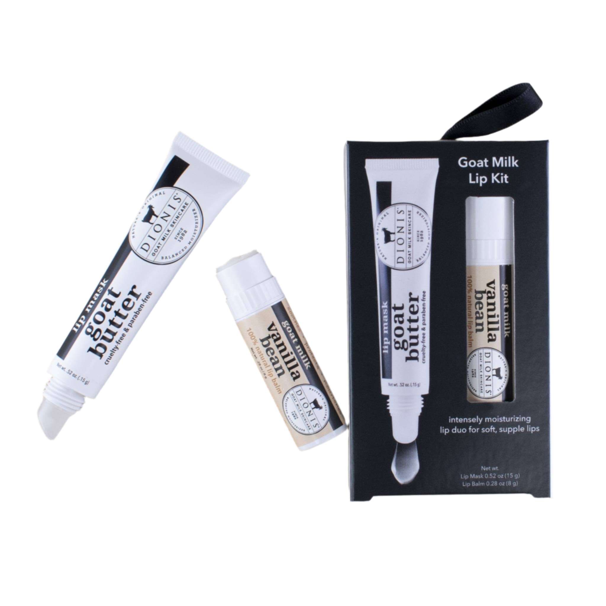 Dionis Vanilla Bean Goat Butter Lip Kit