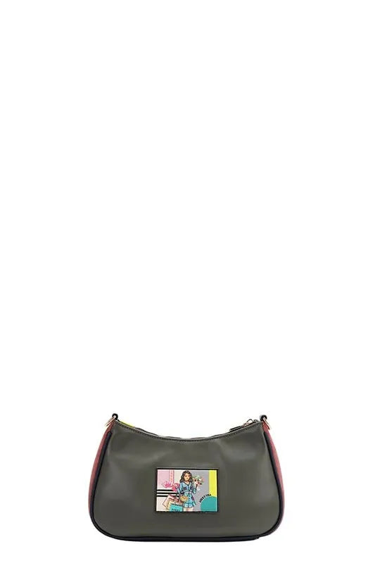 Crescent Shaped Crossbody Bag