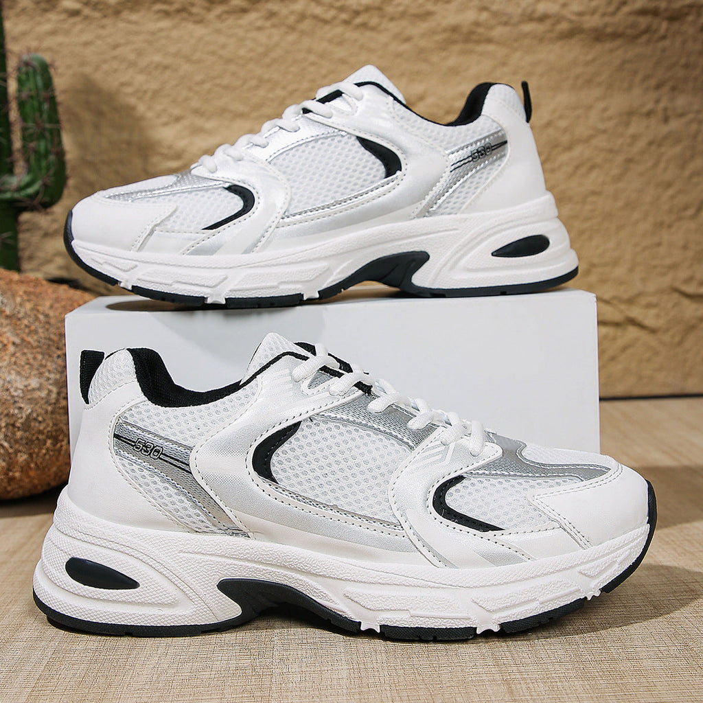 Women's Mesh Casual Sneakers – Lightweight Round Toe Everyday Shoes