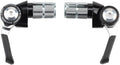 microSHIFT Bar End Shifter Set 8-Speed Road Double/Triple Shimano Compatible BLK