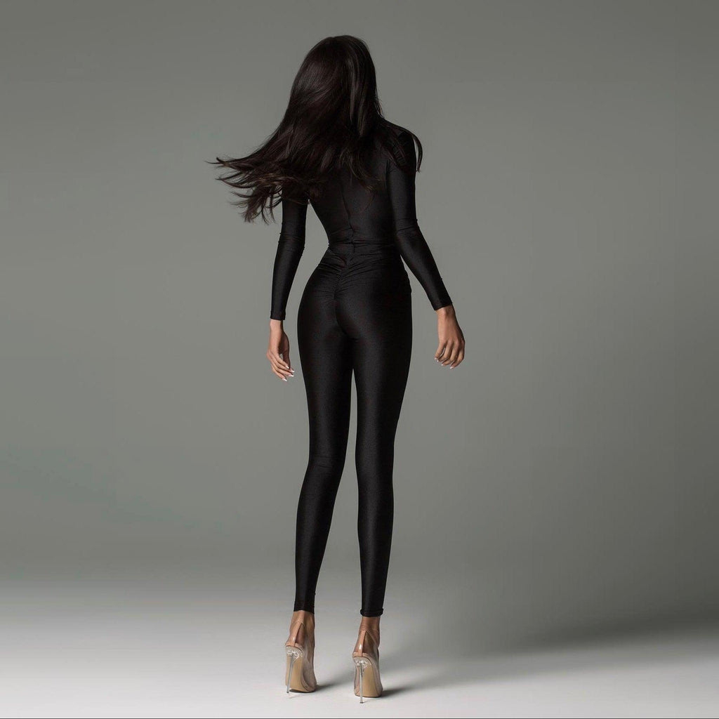 Feeling Toxic Long Sleeve Jumpsuit