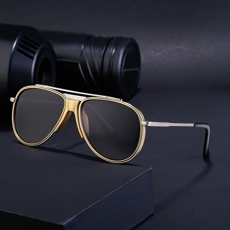 Fashion Full Frame Aviator UV400 UV Protection Outdoor Sunglasses