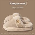 Plush Fleece Slippers for Women & Men | Winter Warm Indoor House Shoes with Non-Slip Sole