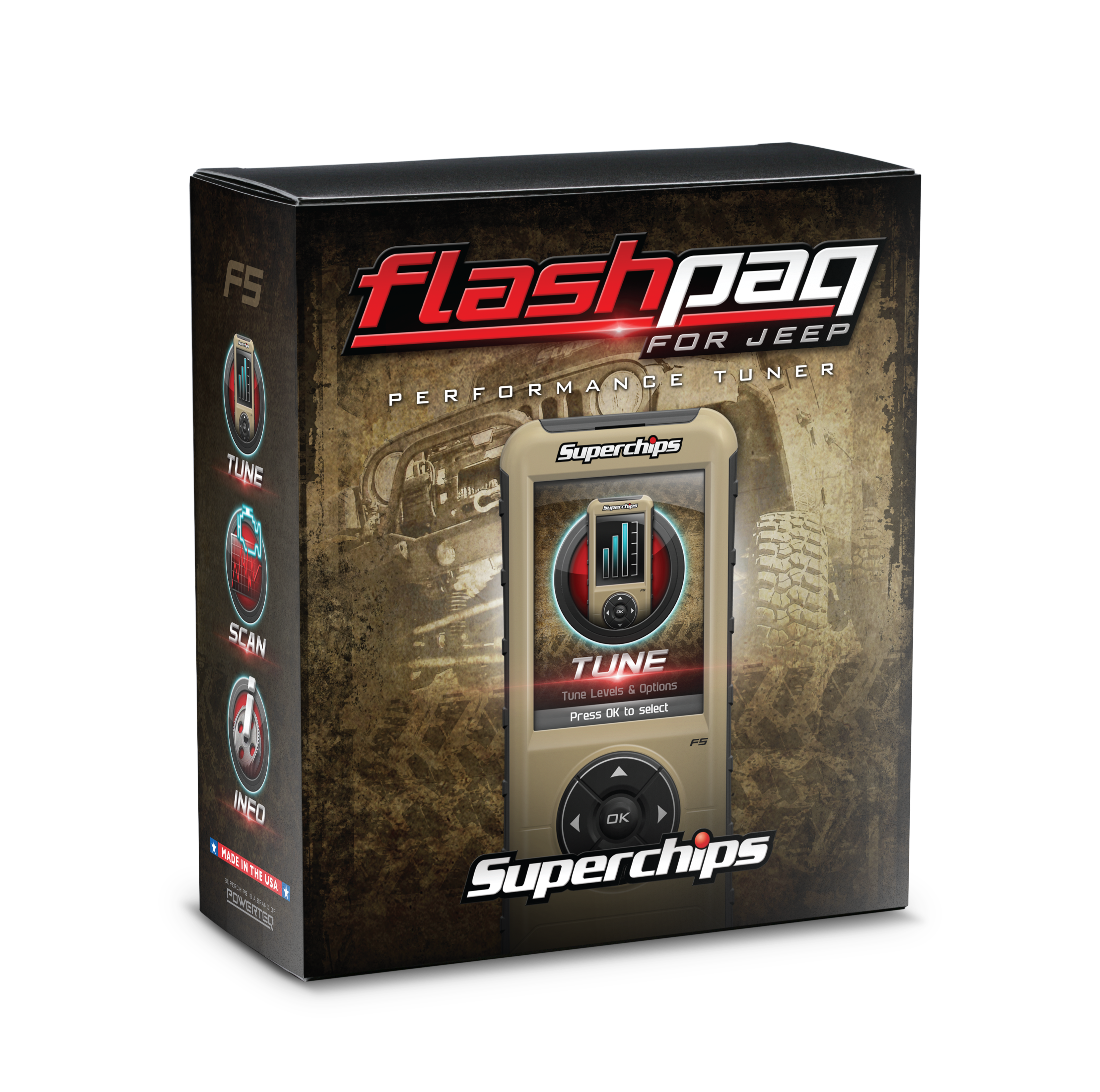 Flashpaq F5 Jeep 15+ Gas