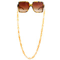 Sunglasses Chain Orange Link Trendy Fashion Accessory
