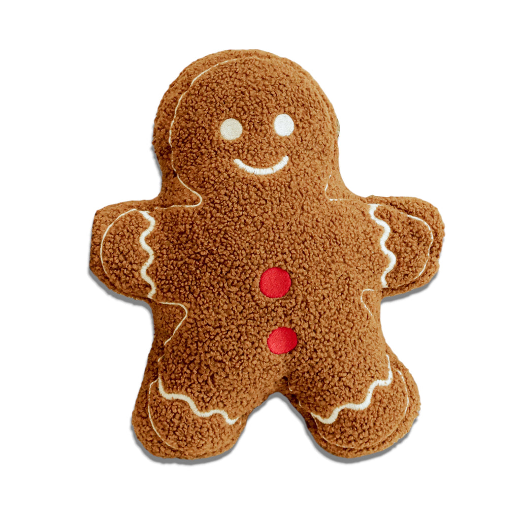 Gingerbread Man Decorative Throw Pillow