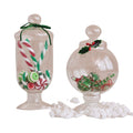 Glass Apothecary Candy Jar Decor with Faux Candy