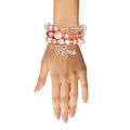 Women’s Bracelets Light Pink Breast Cancer Hope Set Stylish Jewelry