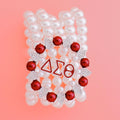 DST Bracelet White Pearl Delta 5 Strand for Women
