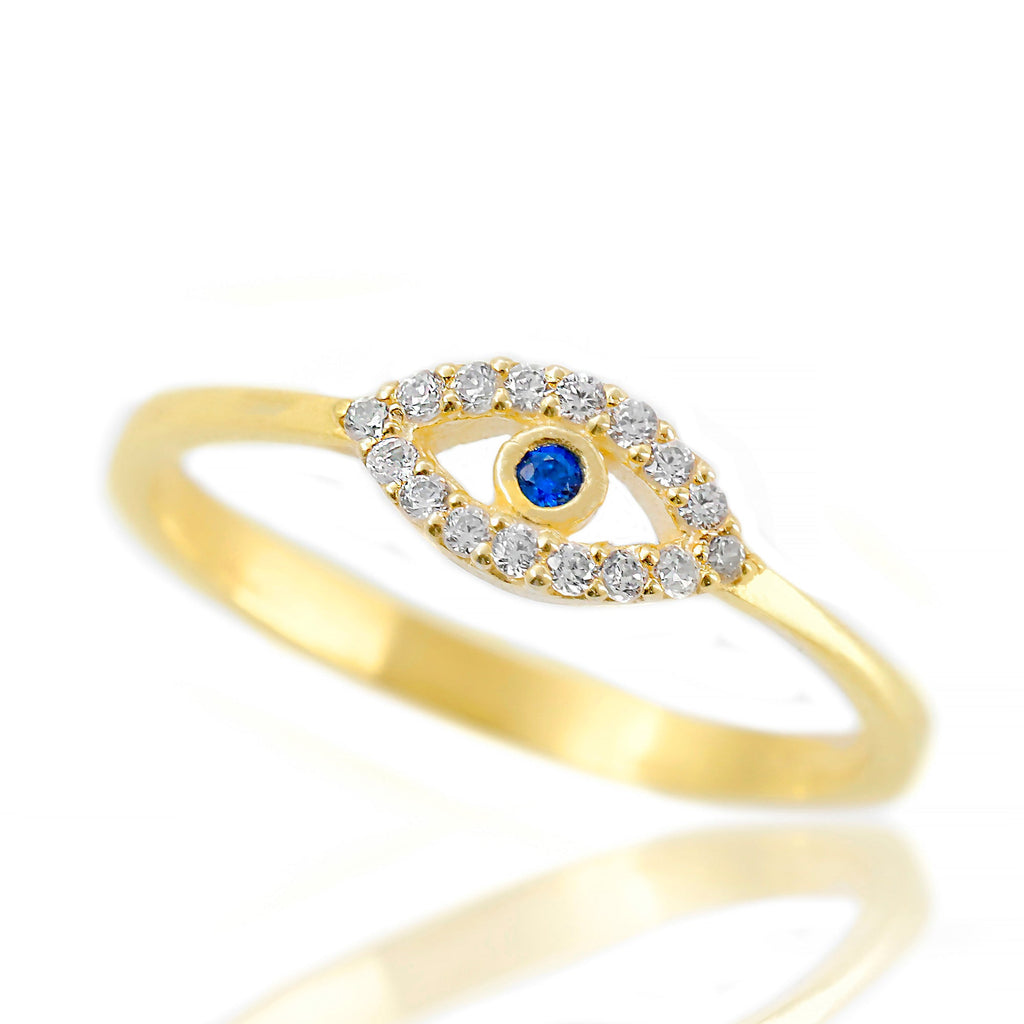 Elysian Evil Eye Rings – Stylish Protection Against Negativity