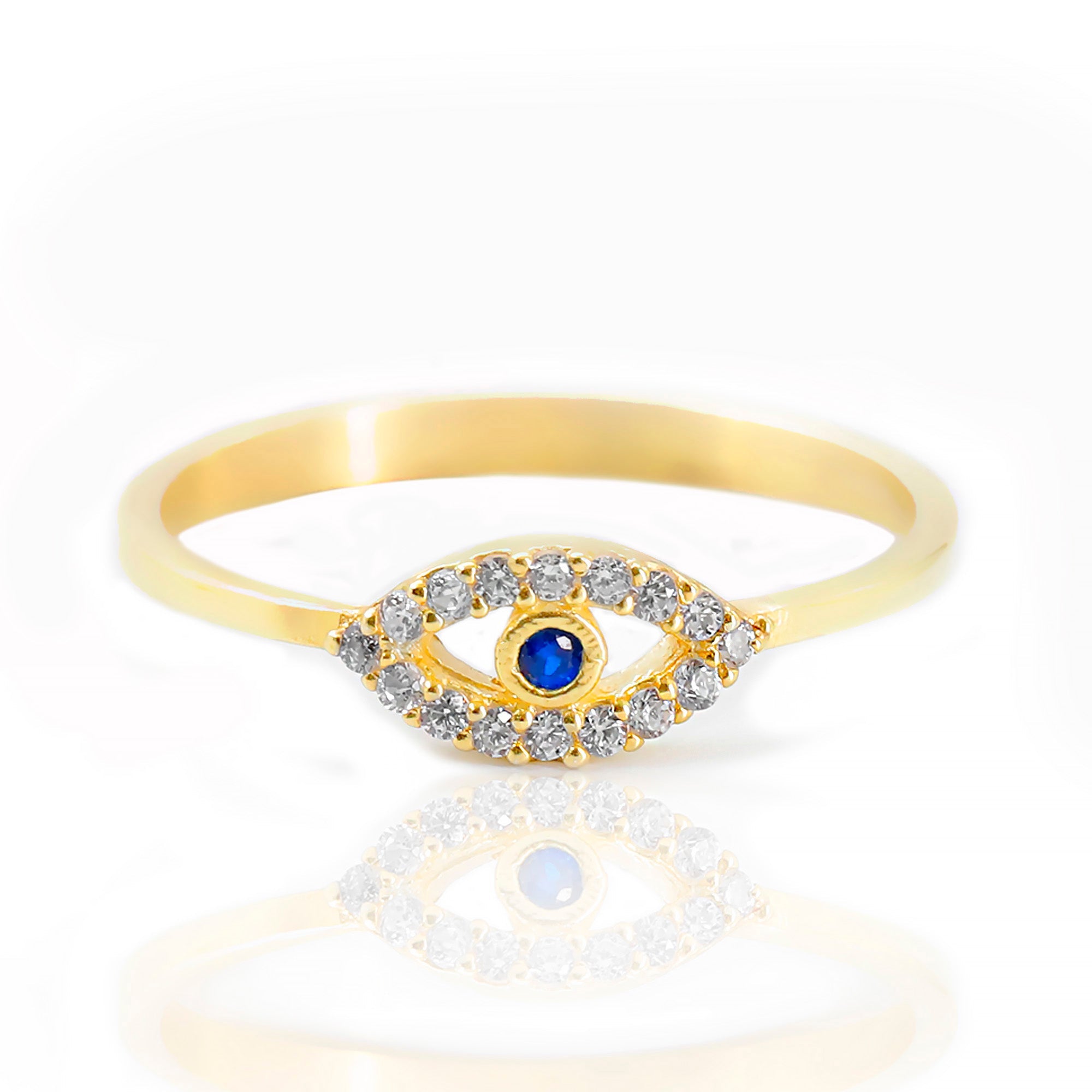 Elysian Evil Eye Rings – Stylish Protection Against Negativity