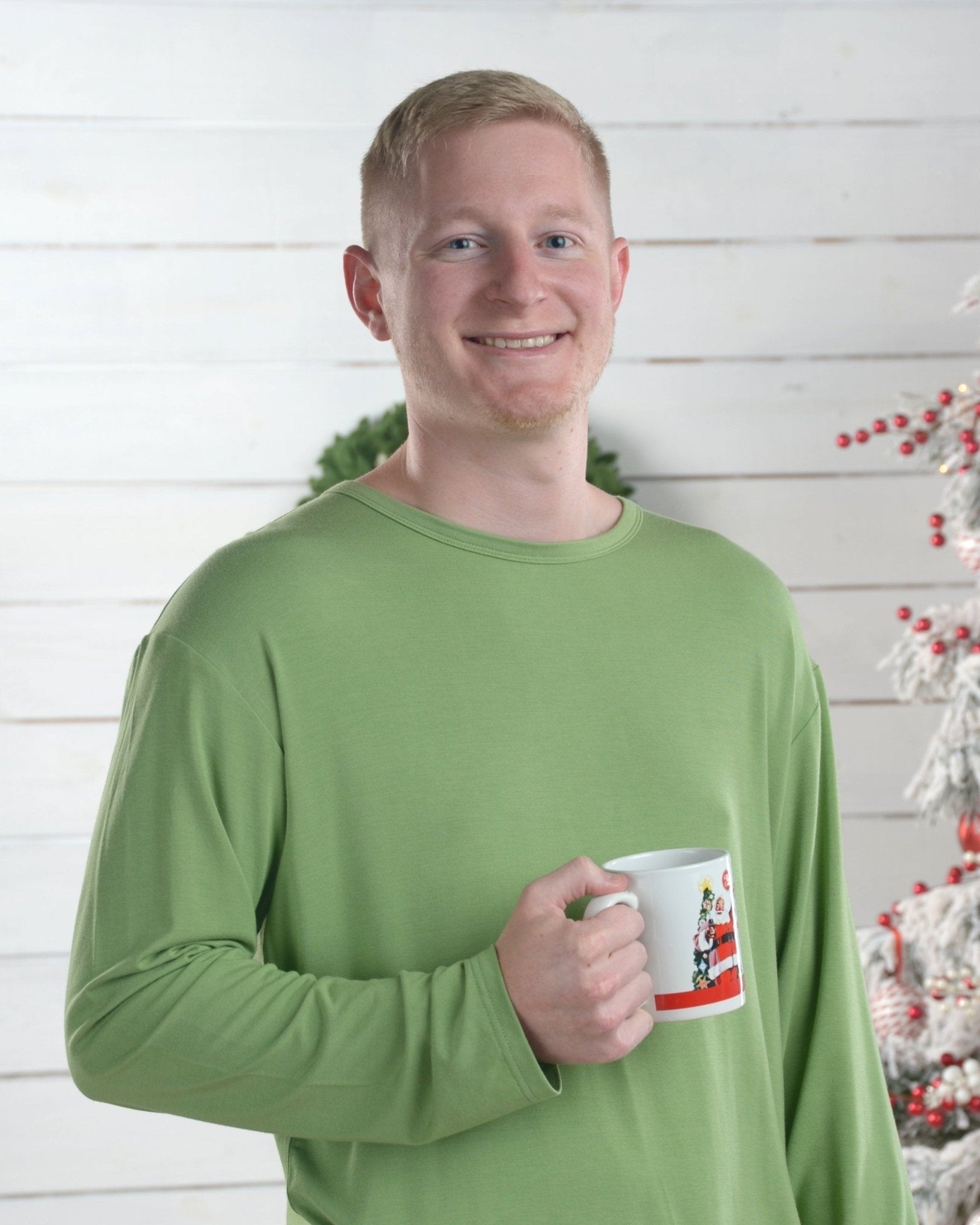 Green Pajamas for Men