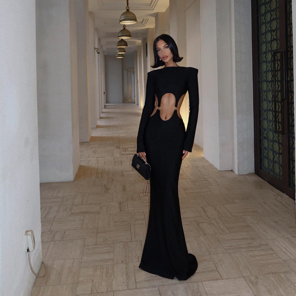 Hailey Long Sleeve Maxi Dress