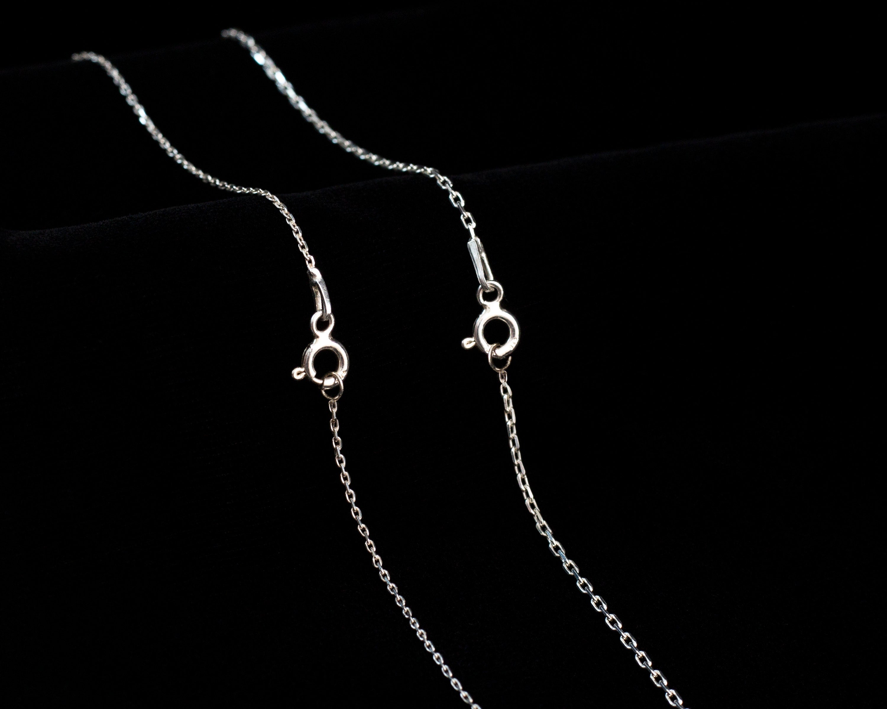 Shimmering Sterling Silver & Rose Gold Chain - Dainty, Versatile, Customizable Lengths for Everyday Elegance