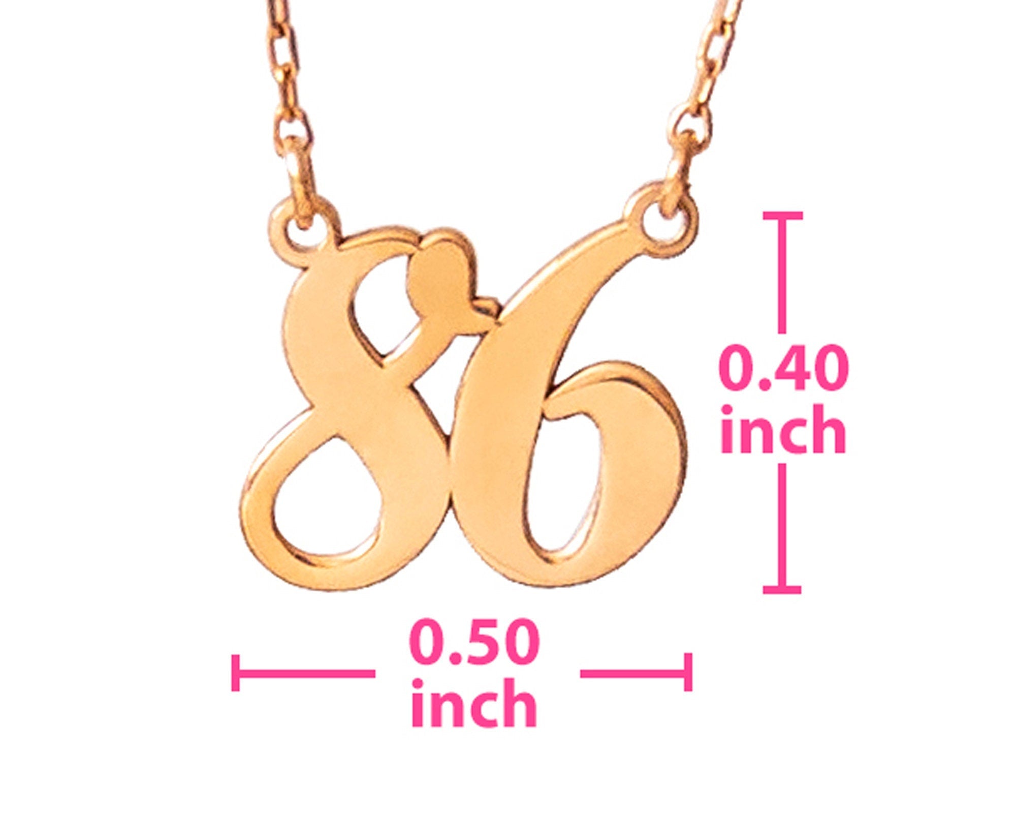 Your Personalized Year Necklace | Celebrate Your Unique Journey