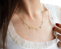 Personalized Initial Name Necklace | Customizable Spaced Letter Jewelry by SilverGoldandRose