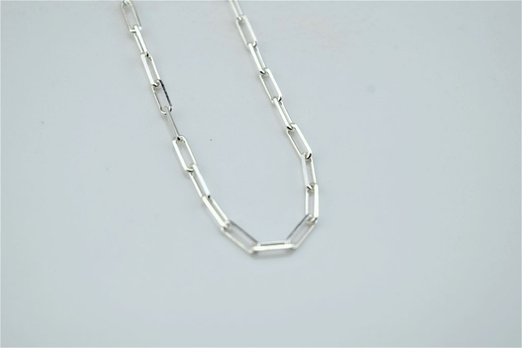 Link Loop Delicate Chain by SilverGoldandRose