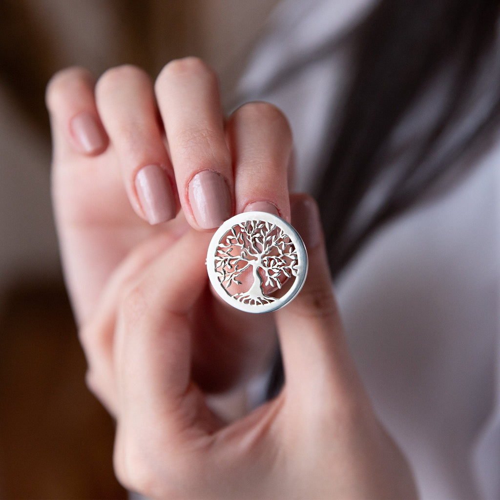 Tree of Life Jewelry Personalized Brooch - Celebrate Your Unique Journey