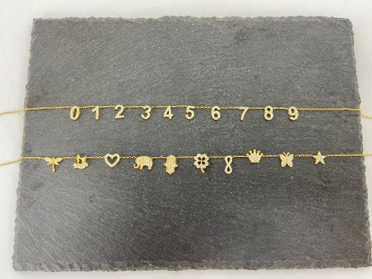Personalized Letter Huggies in Silver, Gold & Rose Gold