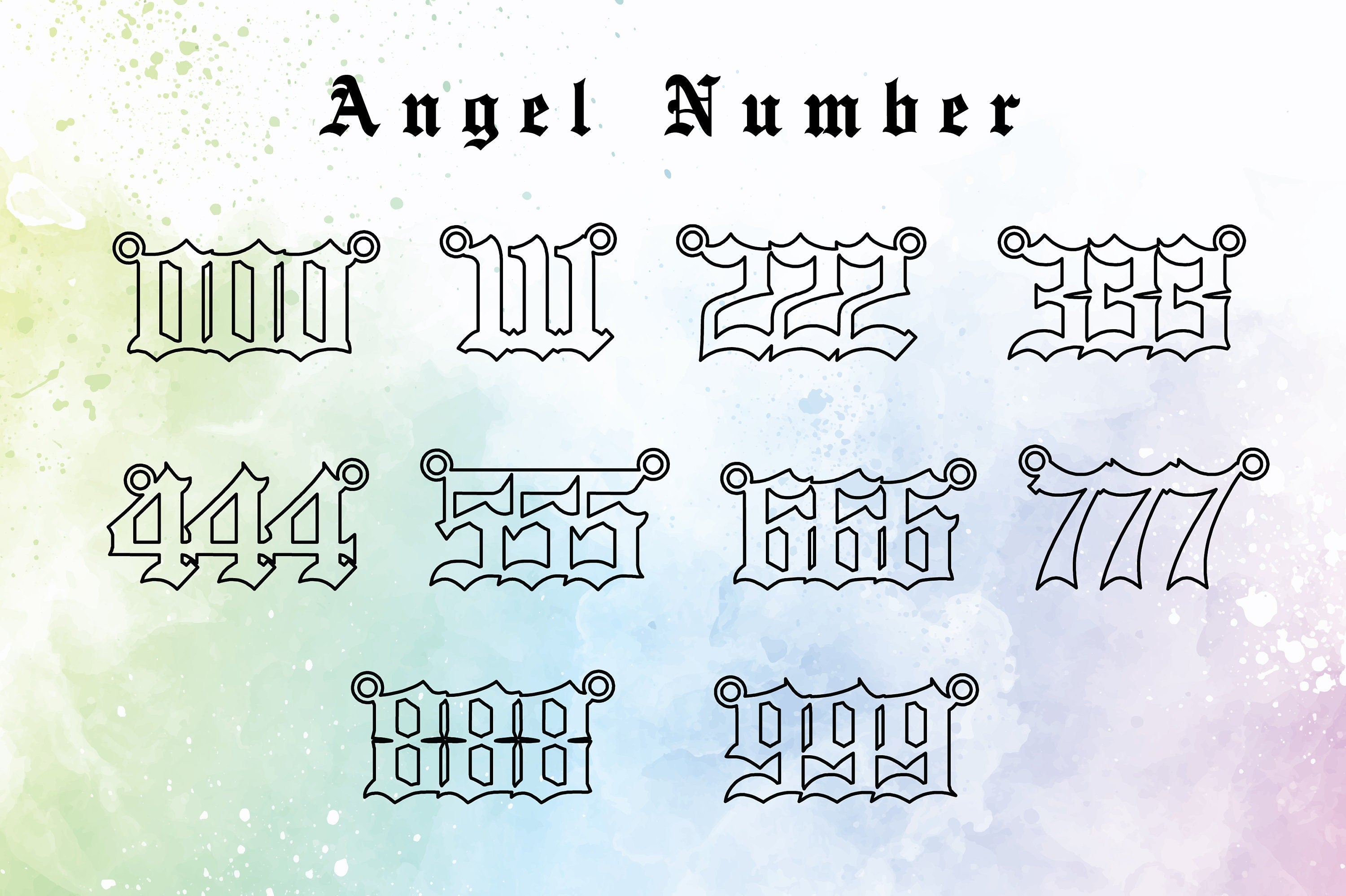 Angel Number Bracelet | Custom Sterling Silver Jewelry