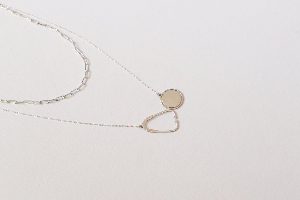 Stethoscope Necklace - Elegant Design Celebrating Healthcare Heroes