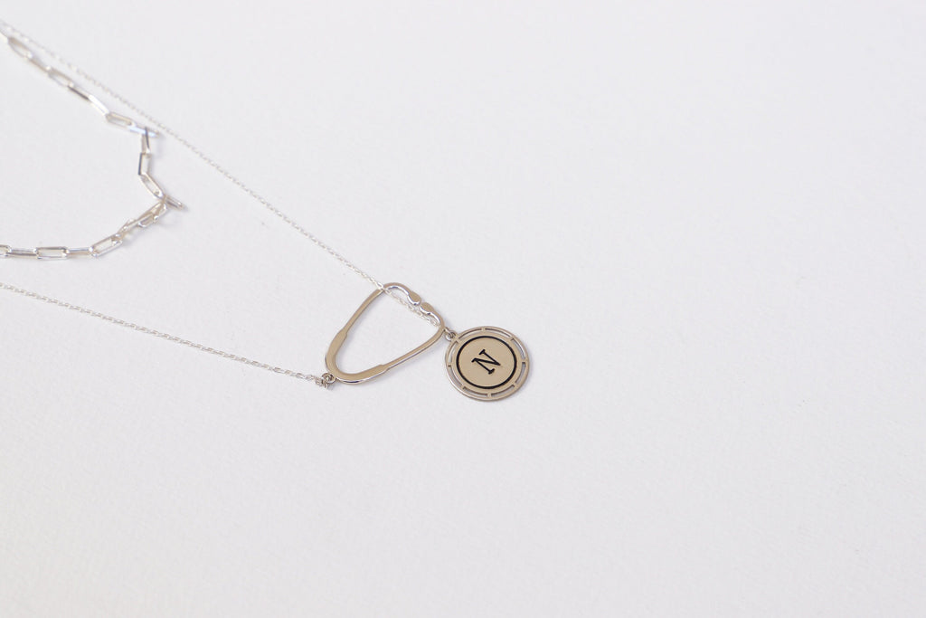 Stethoscope Necklace - Elegant Design Celebrating Healthcare Heroes