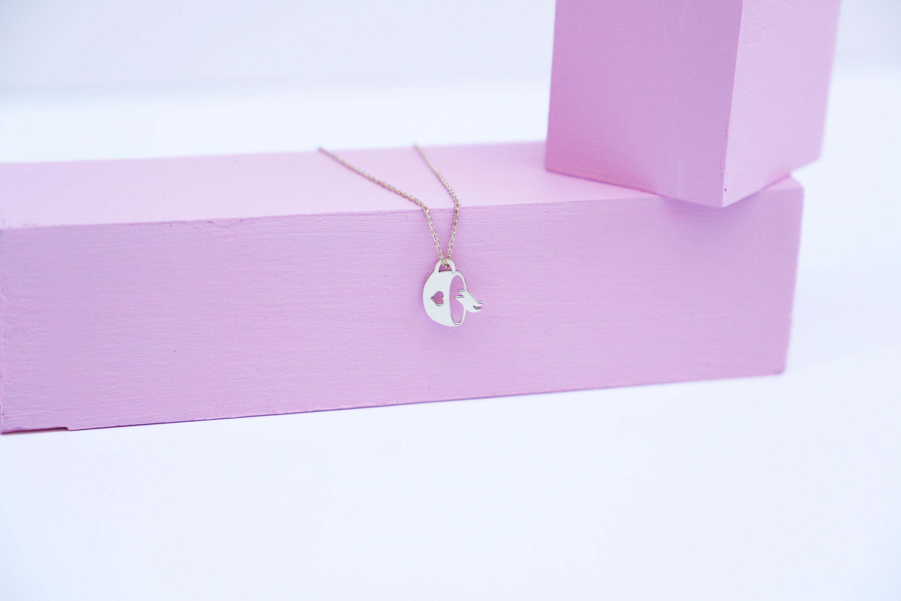 Tiny Tea Coffee Cup Necklace - Adorable Mug Charm with Heart - Perfect Gift for Women & Coffee Lovers