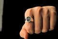 Timeless Men’s Silver Signet Ring - Bold Style & Lasting Elegance