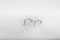 Cross Stud Earrings in 925 Sterling Silver by SilverGoldandRose