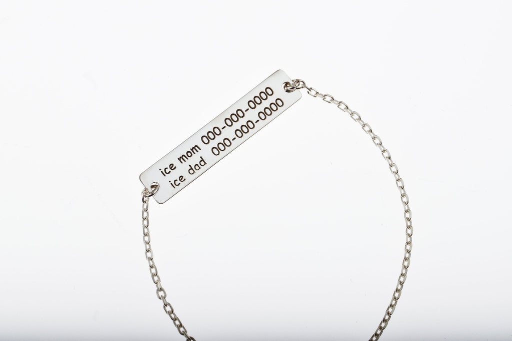 SilverGoldandRose Personalized Medical ID Bracelet | Diabetes, Autism &amp; Allergy Alert Jewelry for Safety &amp; Peace of Mind