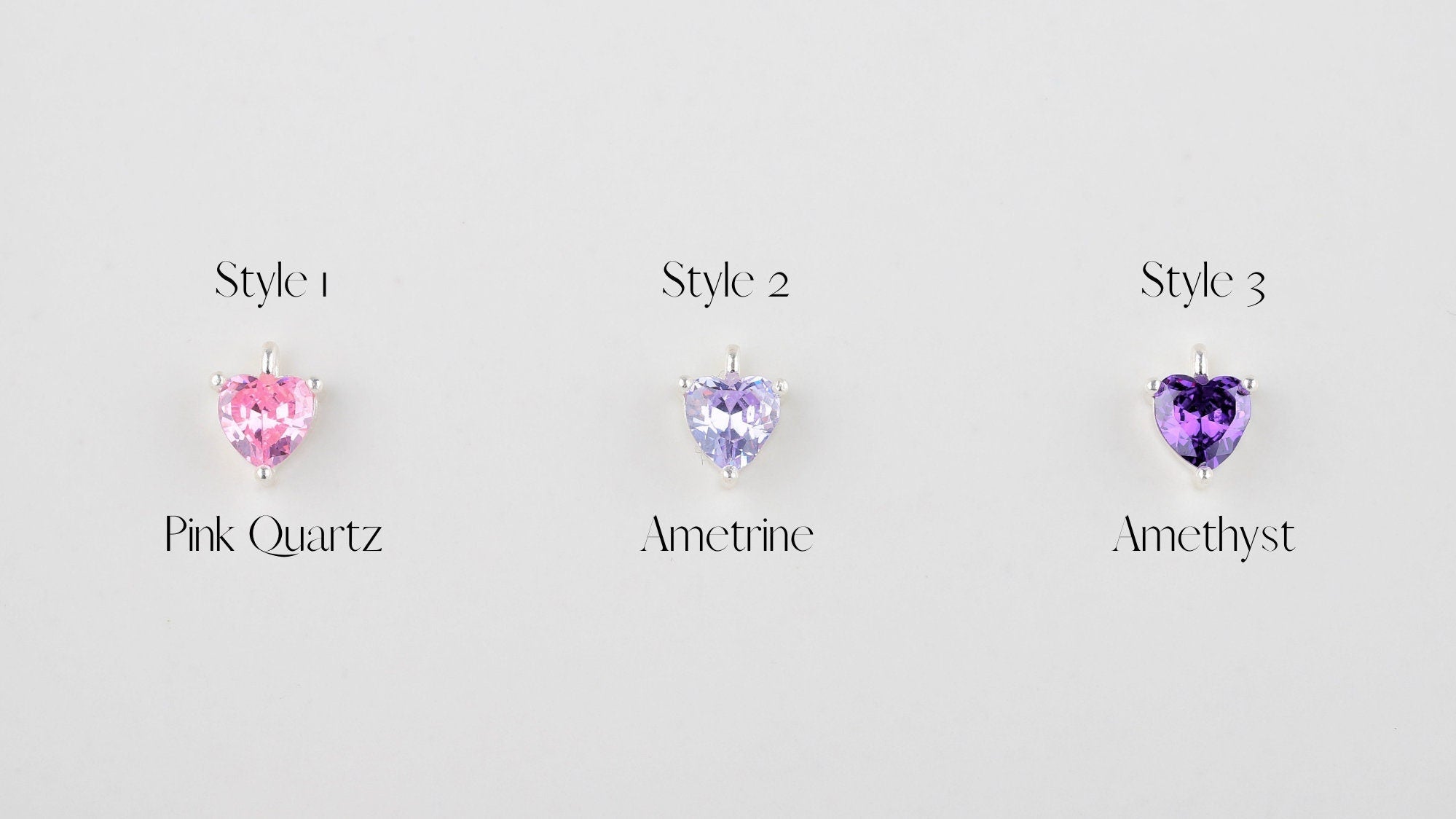 SilverGoldandRose Crystal Necklace: Delicate Pink Quartz