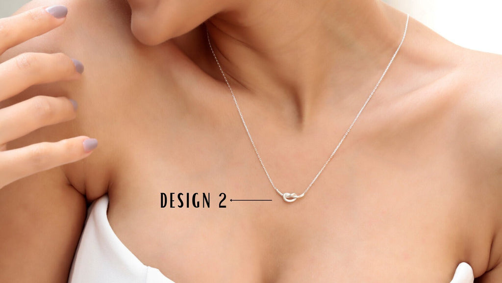 Knotty Love Choker Necklace - Dazzling Layered Design for Effortless Style