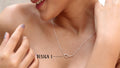 Knotty Love Choker Necklace - Dazzling Layered Design for Effortless Style