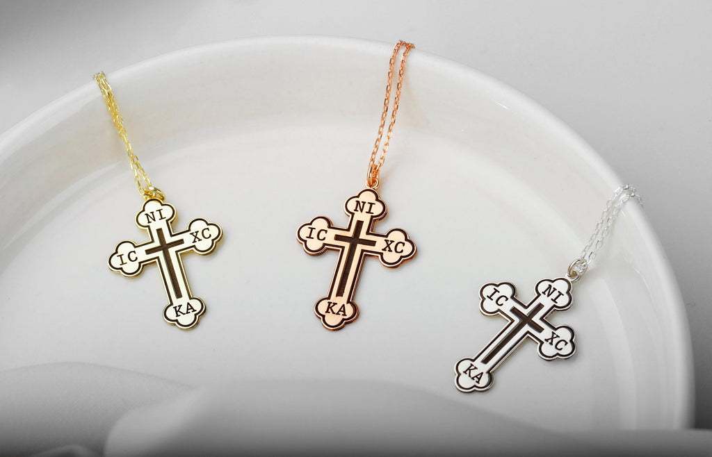 Orthodox Cross Necklace - Timeless Faith Symbol