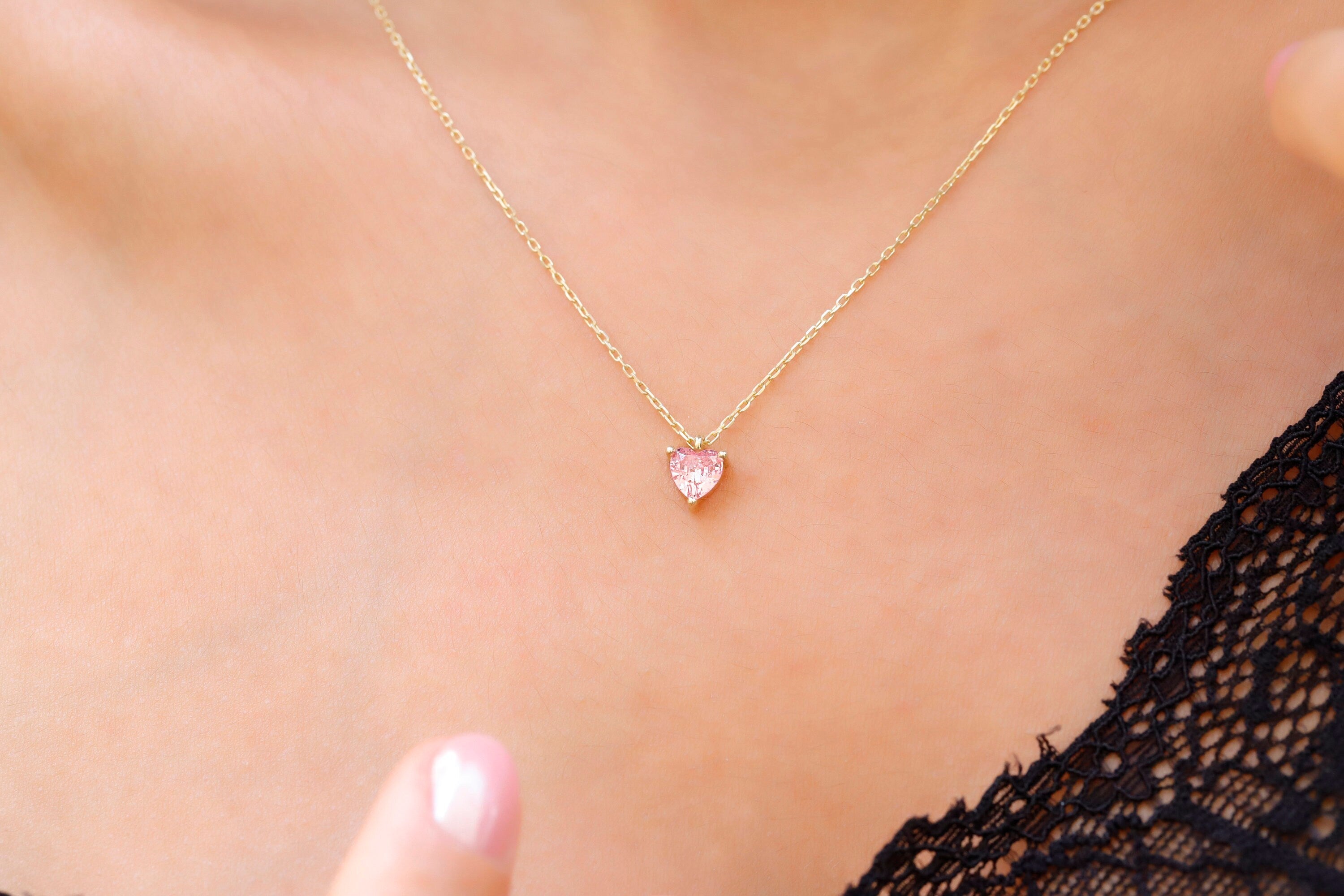 Rose Quartz Libra Necklace - Sterling Silver with Moonstone & Crystal Quartz Pendant, January Birthstone Charm